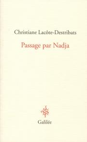 Couverture du livre : "Passage par Nadja"